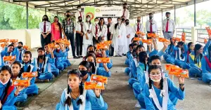 2022 organized menstrual hygiene awareness program