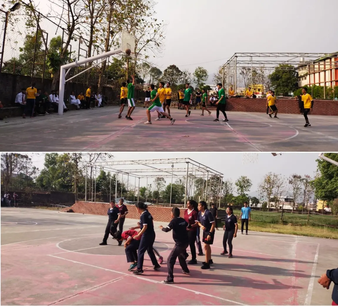 Organized inter house basketball tournament