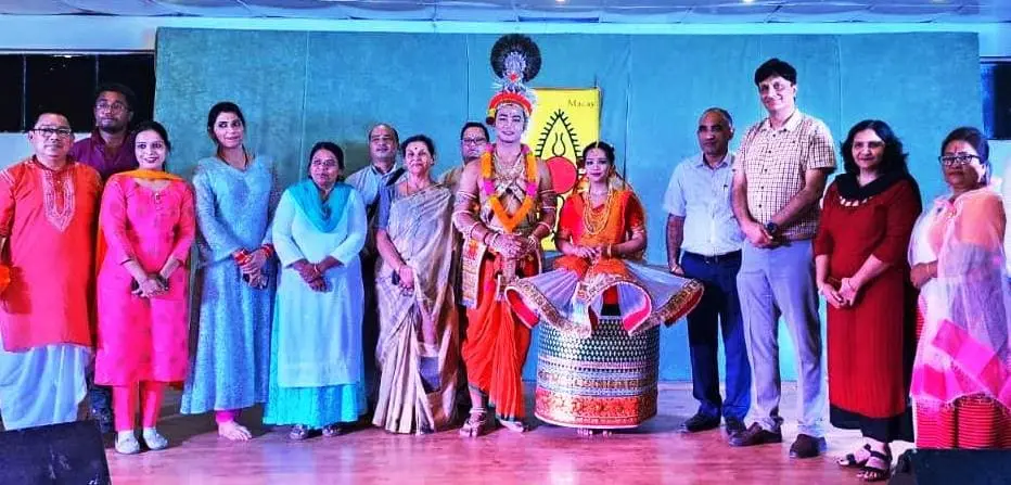 Organized a motivational talk by mr. adhiraj barua &amp; a manipuri classical dance program by shri. manju elangbam