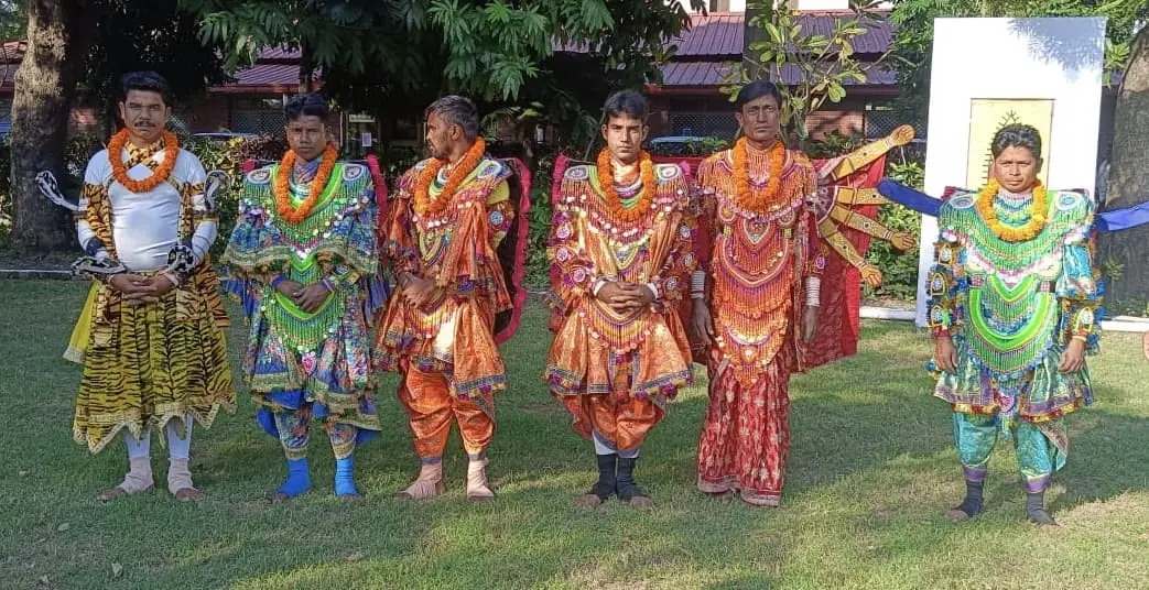 University Dazzles with Purulia Chhau Dance Extravaganza