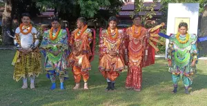 University Dazzles with Purulia Chhau Dance Extravaganza