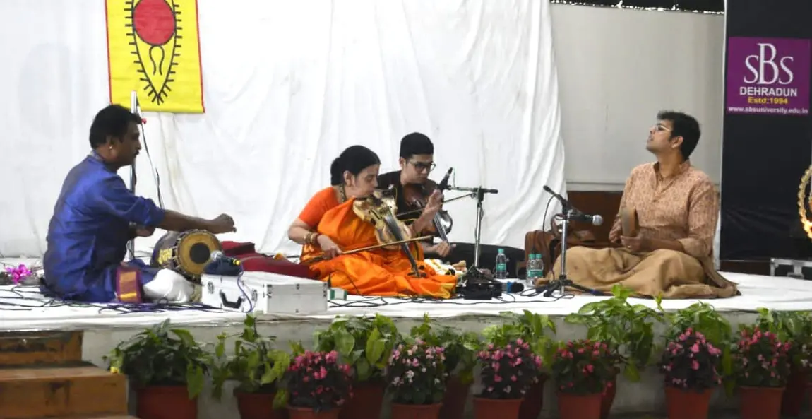 Organized Musical Program under the aegis of SPIC MACAY