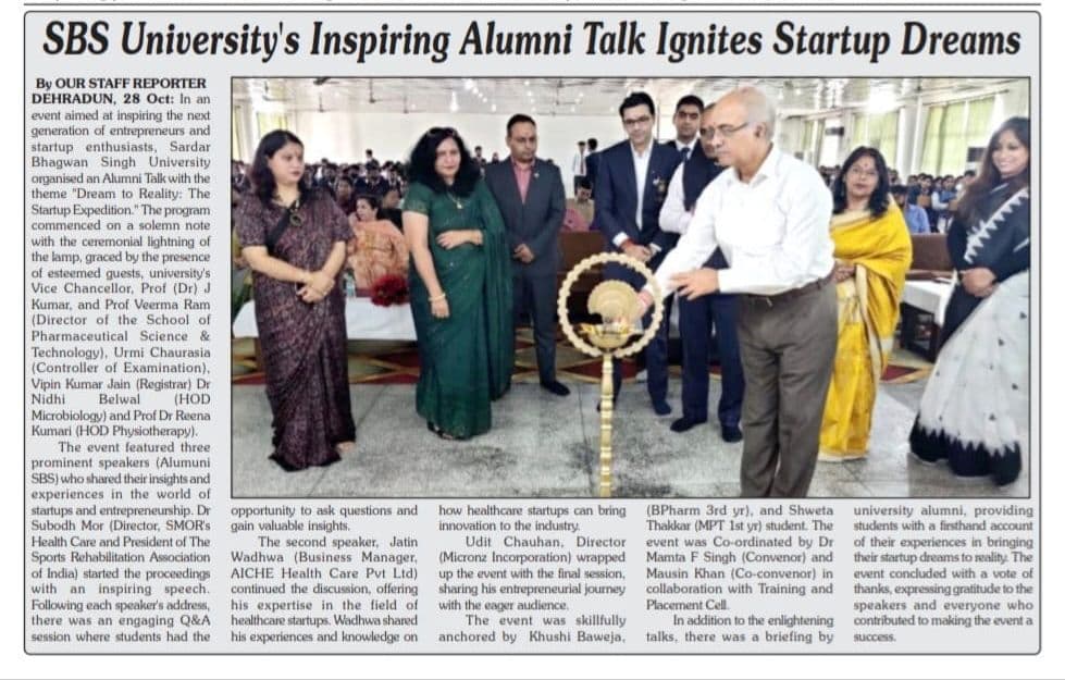 almuni talk 2023 news