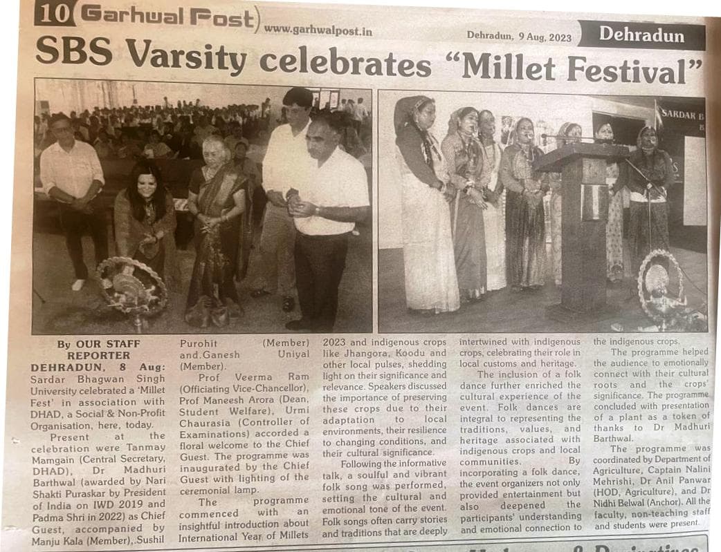 millets news