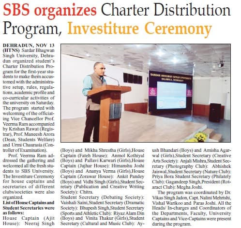 student charter 2021